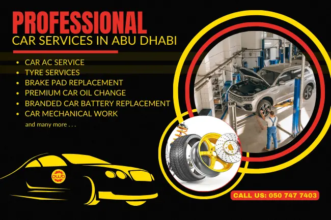 Abu Dhabi professional car repair shop near me