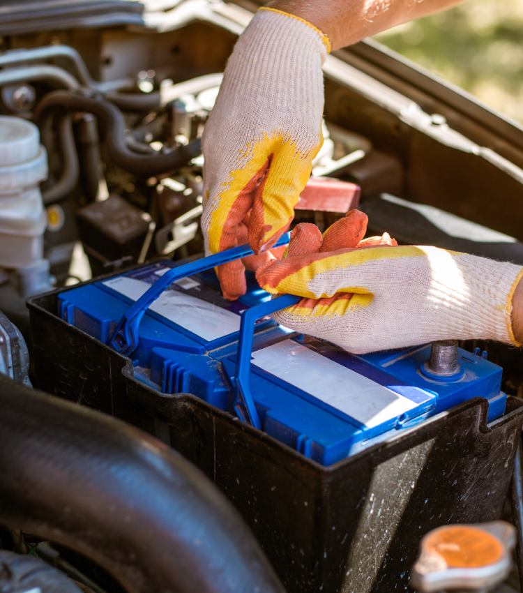 Quality Battery Replacement and Testing in Abu Dhabi Workshop